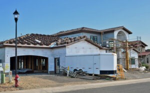 Real Estate homes under construction in Montrose Colorado