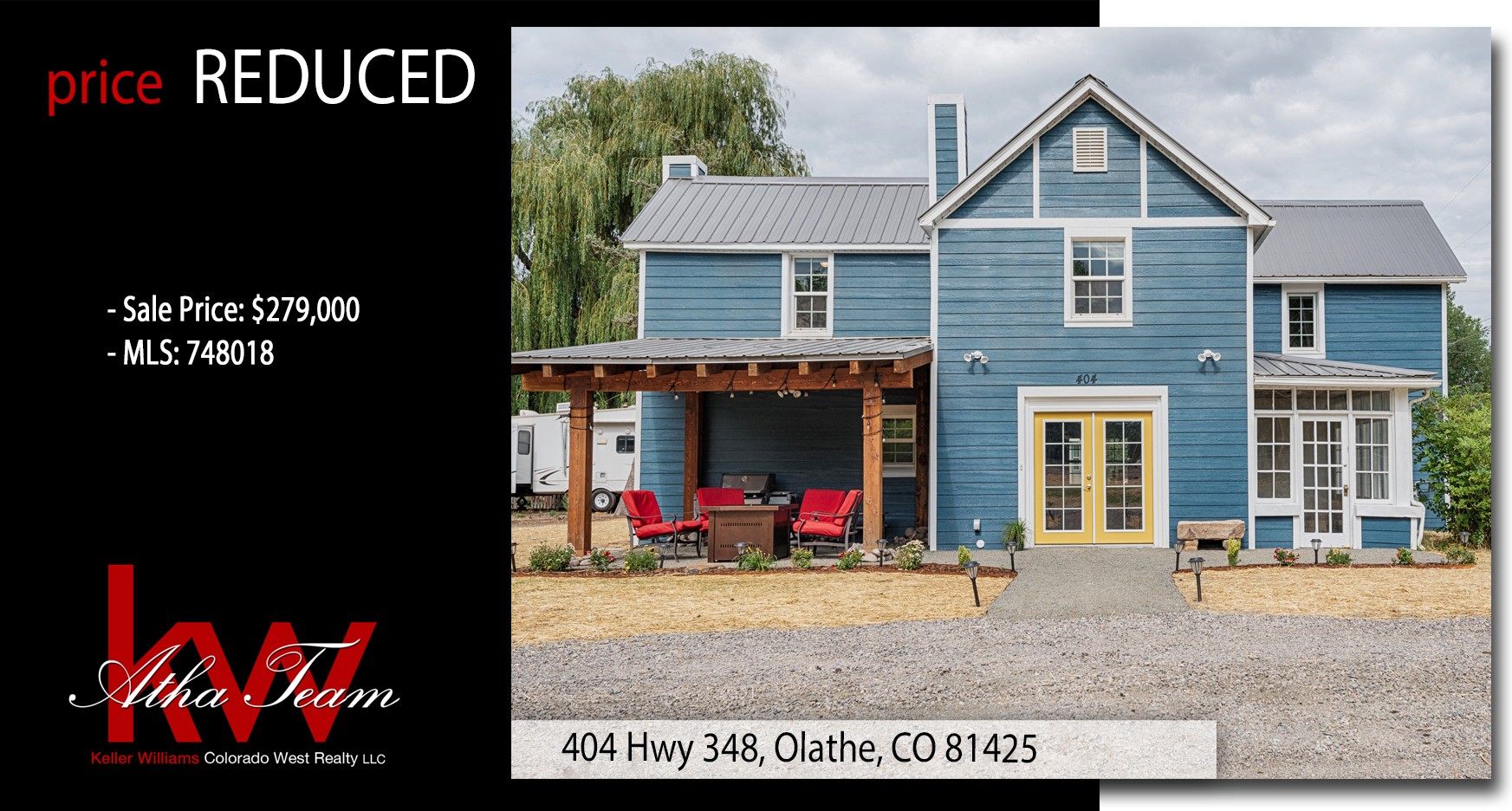 PRICE REDUCED! Remodeled Historic Home on 1/2 Acre in Olathe, CO