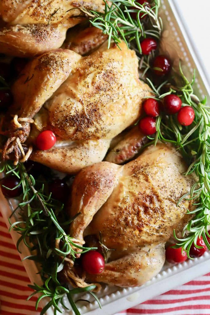 Cornish-game-hens-with-cranberry-stuffing- Grits and Pinecones Recipe - Atha Team Blog