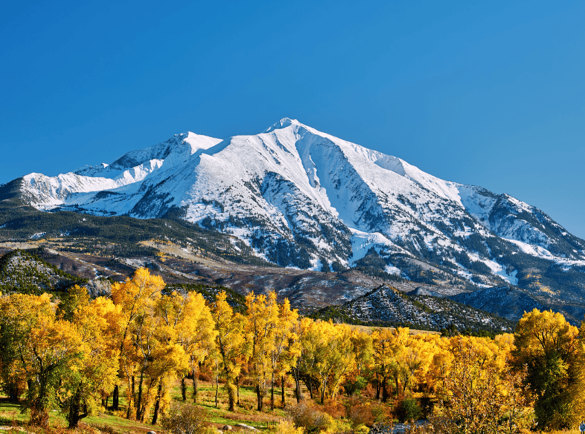 Colorado Fall Mountain